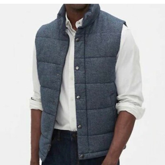 Banana Republic Other - Banana Republic Quilted Heather Vest
